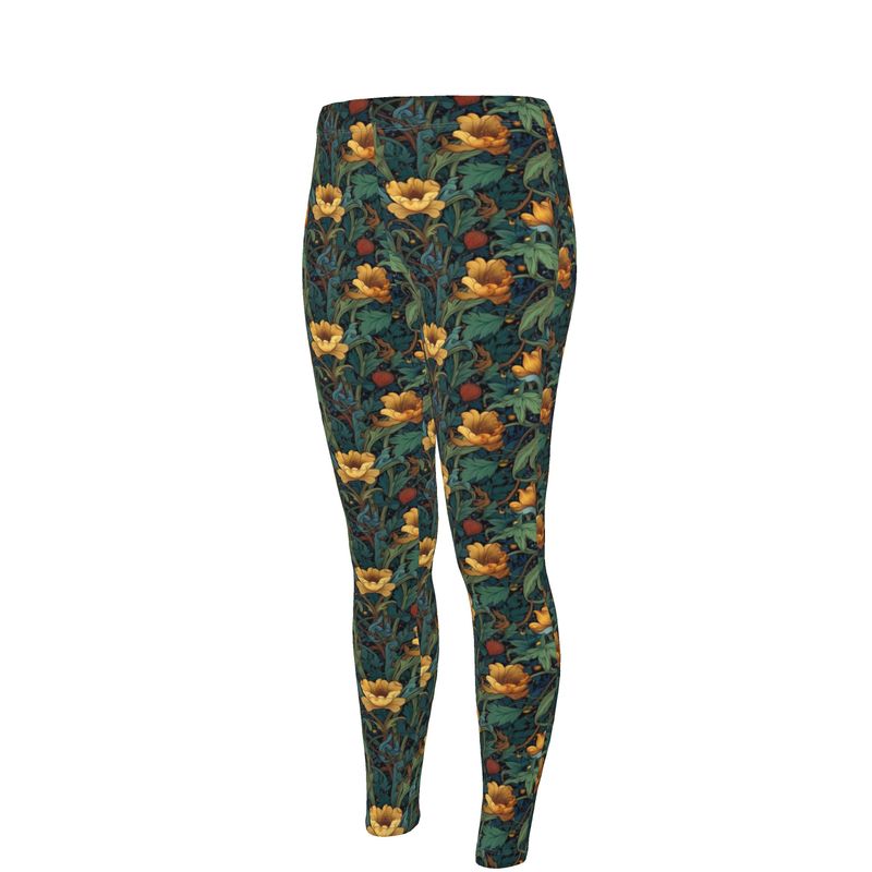 Golden Trumpets High Waisted Leggings