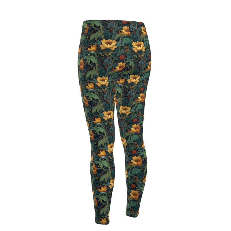 Golden Trumpets High Waisted Leggings