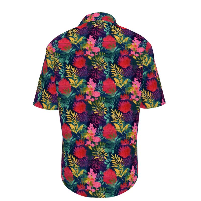 Botanic Gelli Burst Mens Short Sleeve Shirt