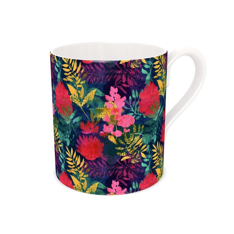 Botanic Gelli Burst Bone China Mug