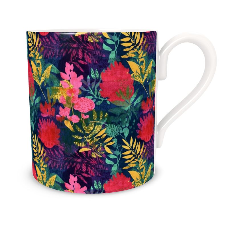 Botanic Gelli Burst Bone China Mug