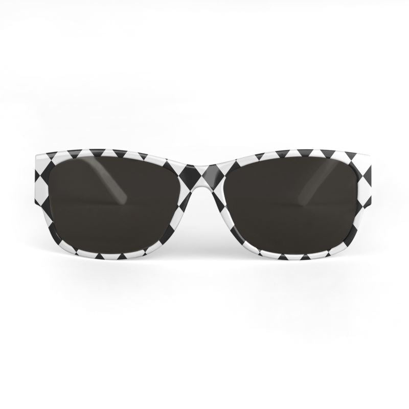 Monochrome Harlequin Sunglasses