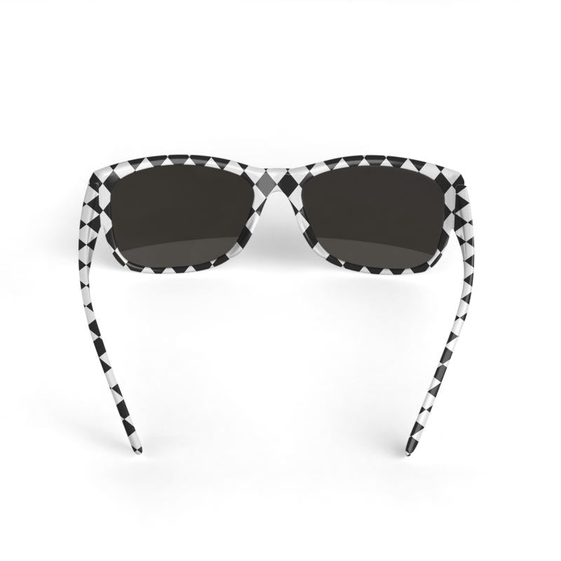 Monochrome Harlequin Sunglasses