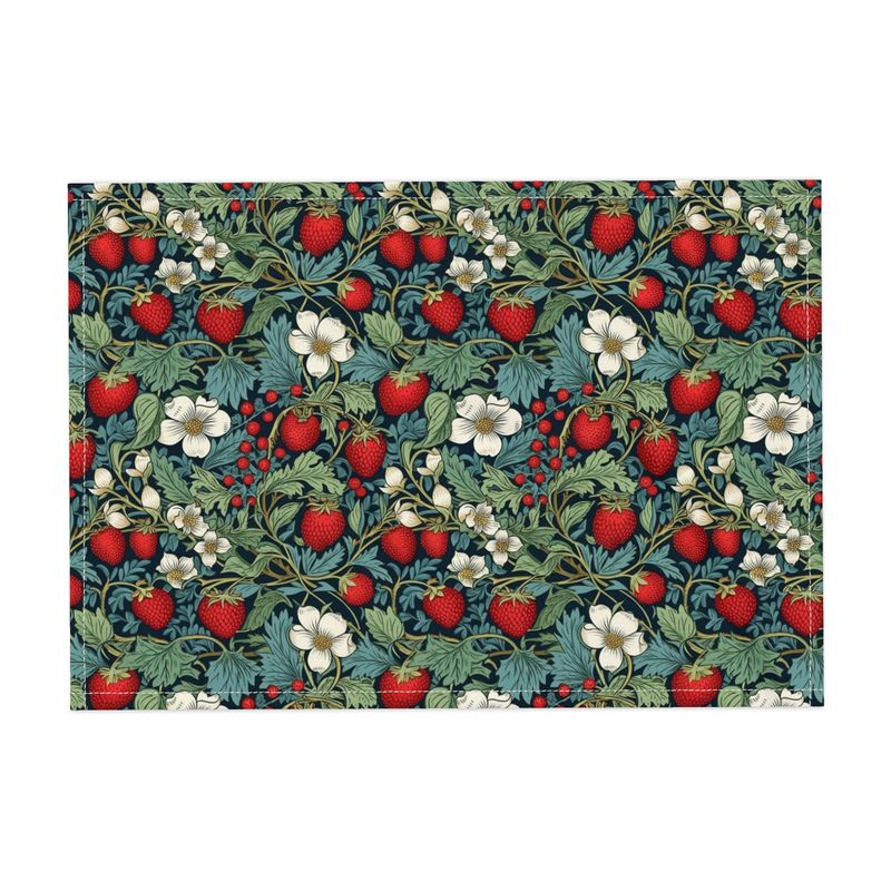 Strawberry Patch Fabric Placemats