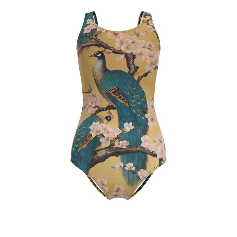 Teal Peacock Serenade Swimsuit