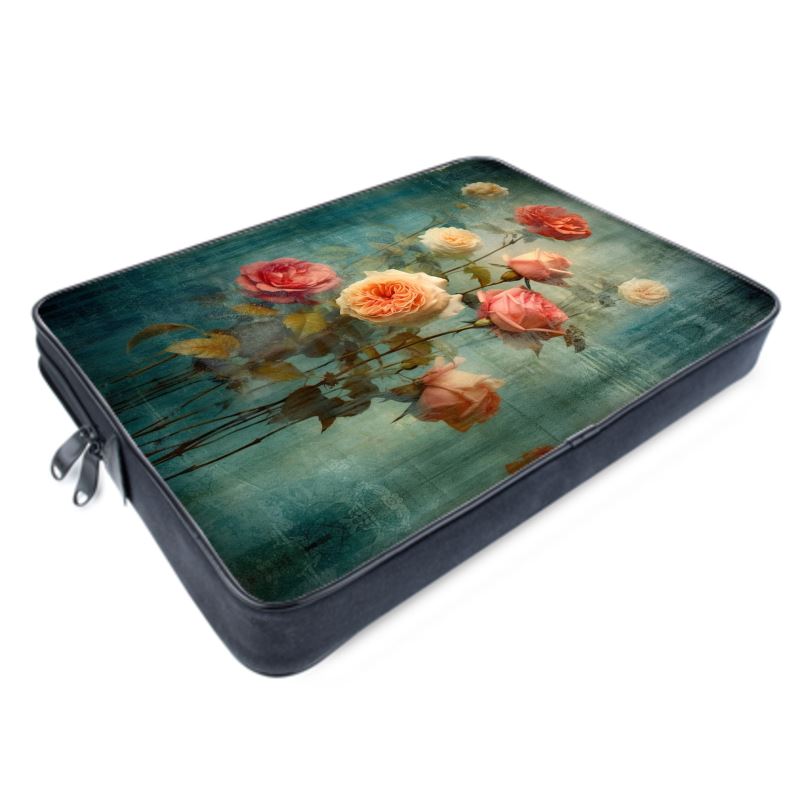 Vintage Rose Reverie Laptop Bags