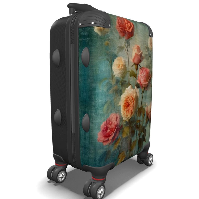 Vintage Rose Reverie Suitcase