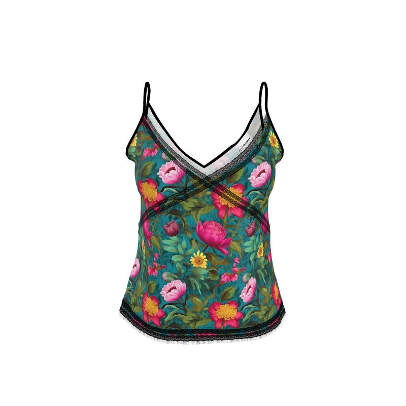 Vibrant Bloomscape Camisole