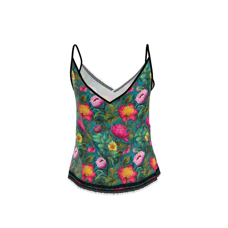 Vibrant Bloomscape Camisole