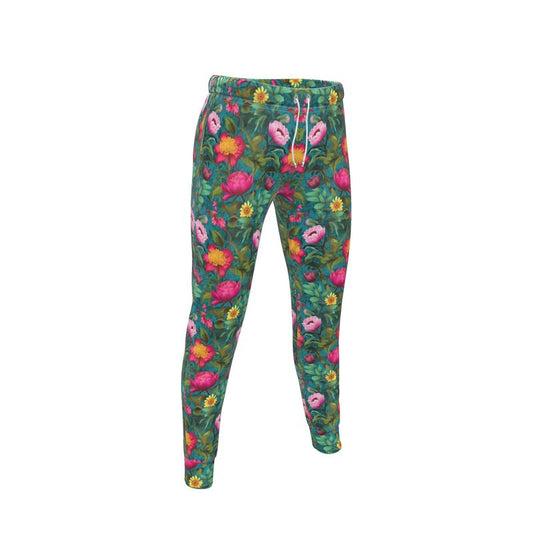 Vibrant Bloomscape Womens Jogging Bottoms