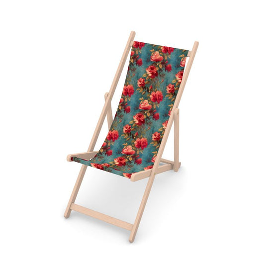 Rose Garden Reverie Deckchair