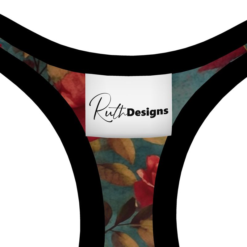 Rose Garden Reverie Sports Bra