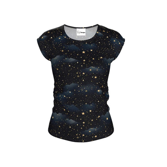 Tranquil Night Ladies Loose Fit T-Shirt