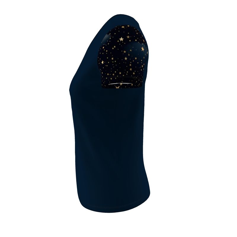 Tranquil Night Ladies Scoop Neck T-Shirt