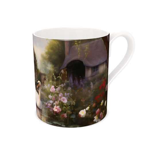 Swan Lake  Bone China Mugs