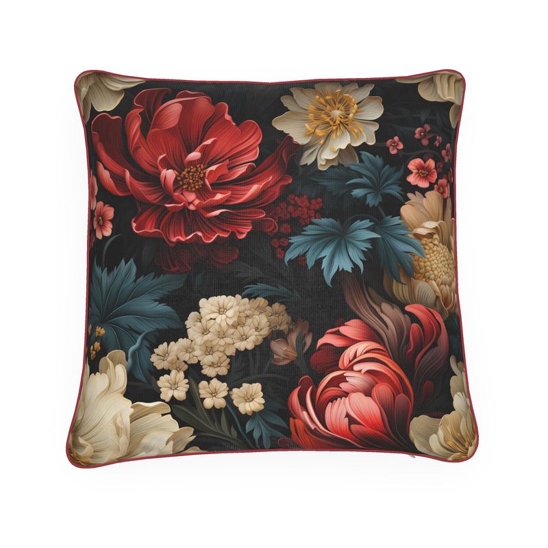 Blooming Chrysanthemums Cushions