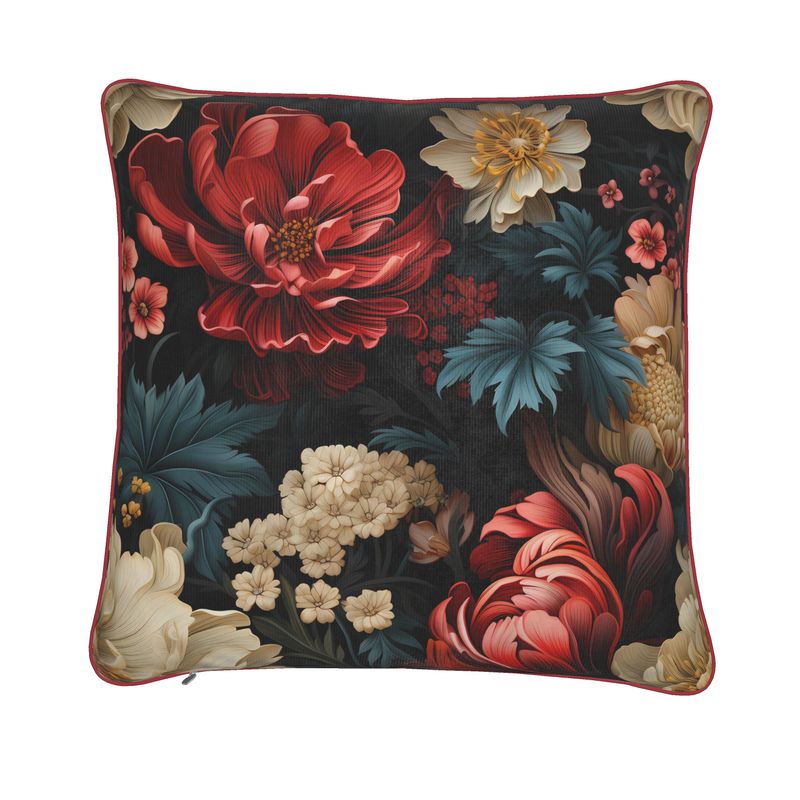 Blooming Chrysanthemums Cushions