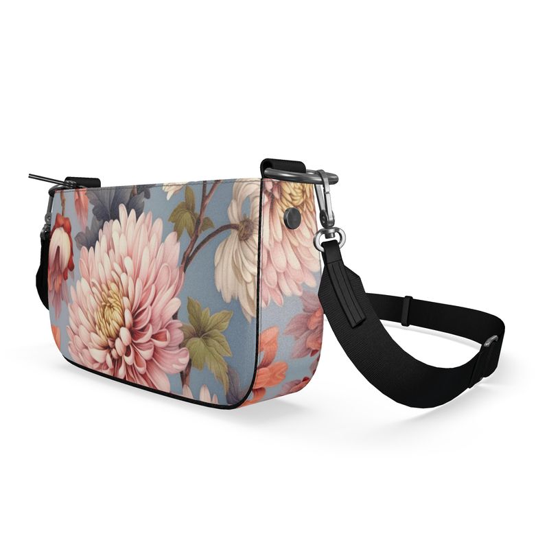 Flower Market Chrysanthemums Zip Box Bag