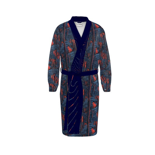 Midnight Fox Song Dressing Gown