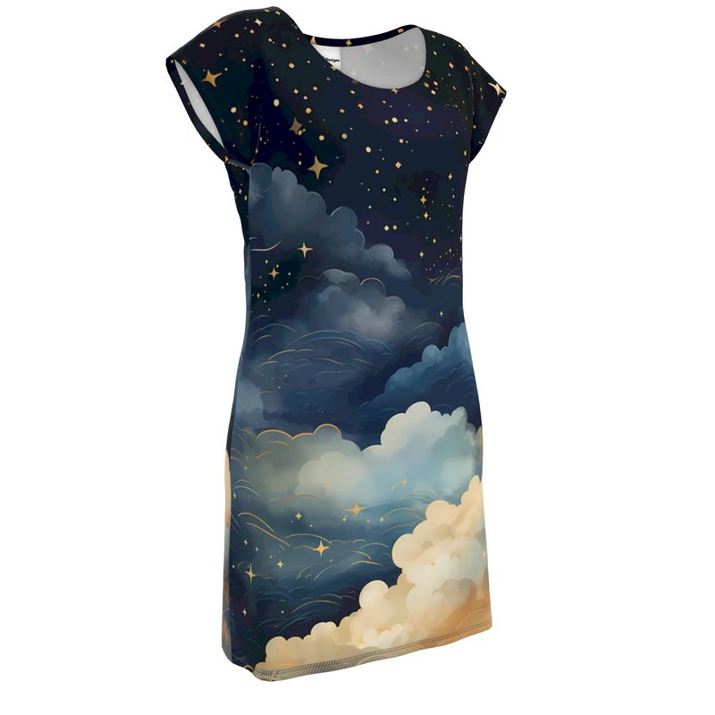 Beautiful Night Ladies Tunic T-Shirt