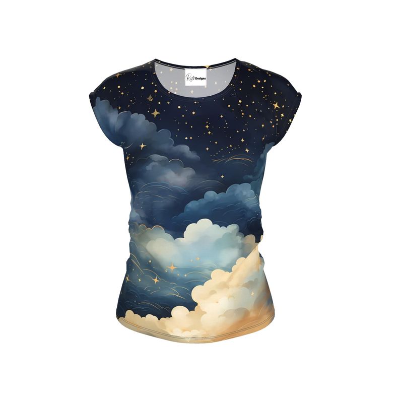 Beautiful Night Ladies Loose Fit T-Shirt