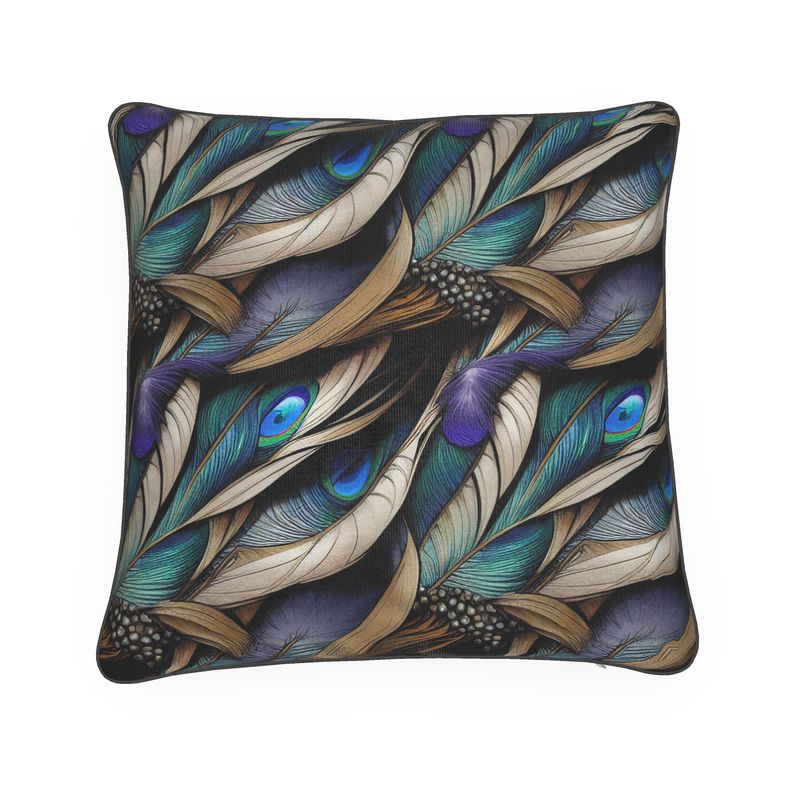 Peacock Feathers Cushions