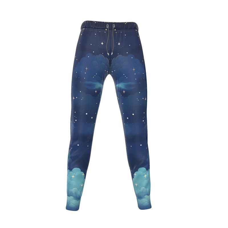 Blue Starry Night Jogging Bottoms