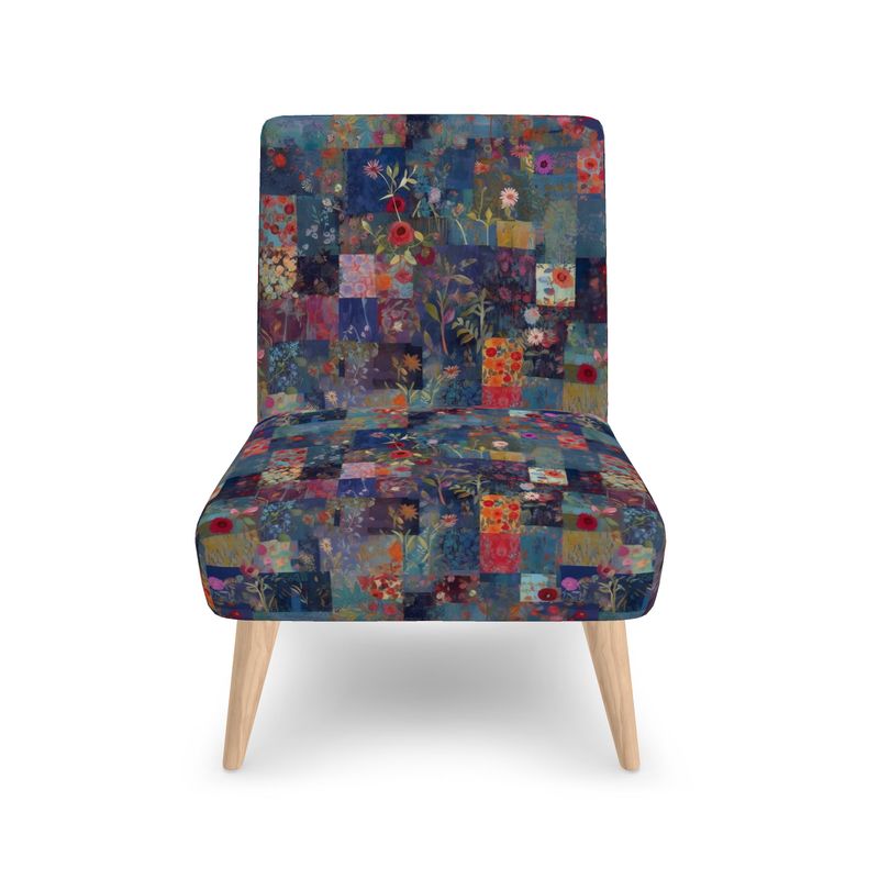 Denim Patchwork Occasional Chair