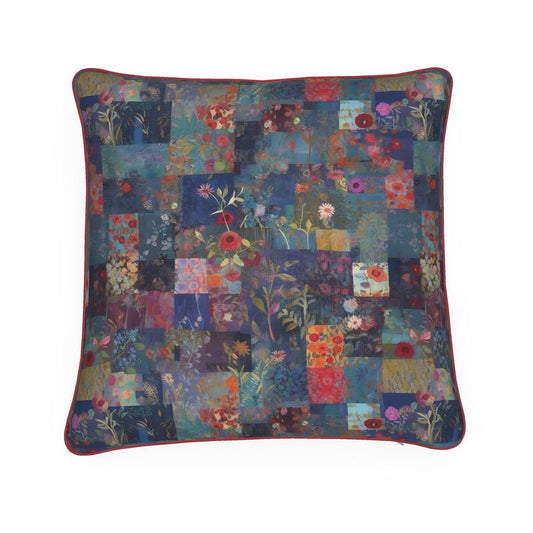 Patchwork Denim Cushions