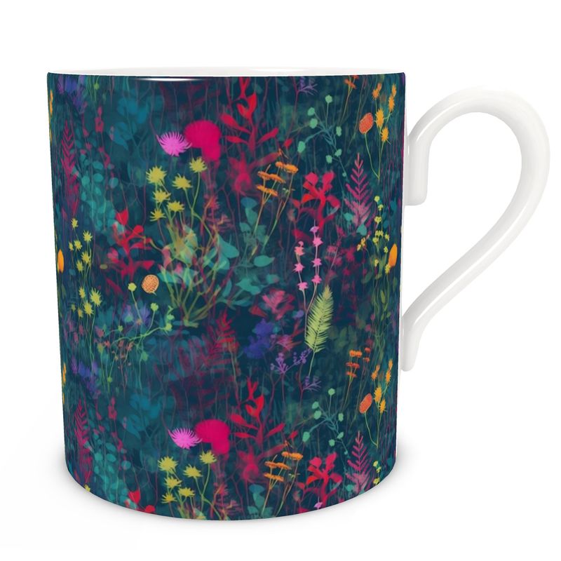 Blooming Meadow Bone China Mug