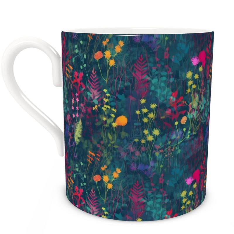 Blooming Meadow Bone China Mug