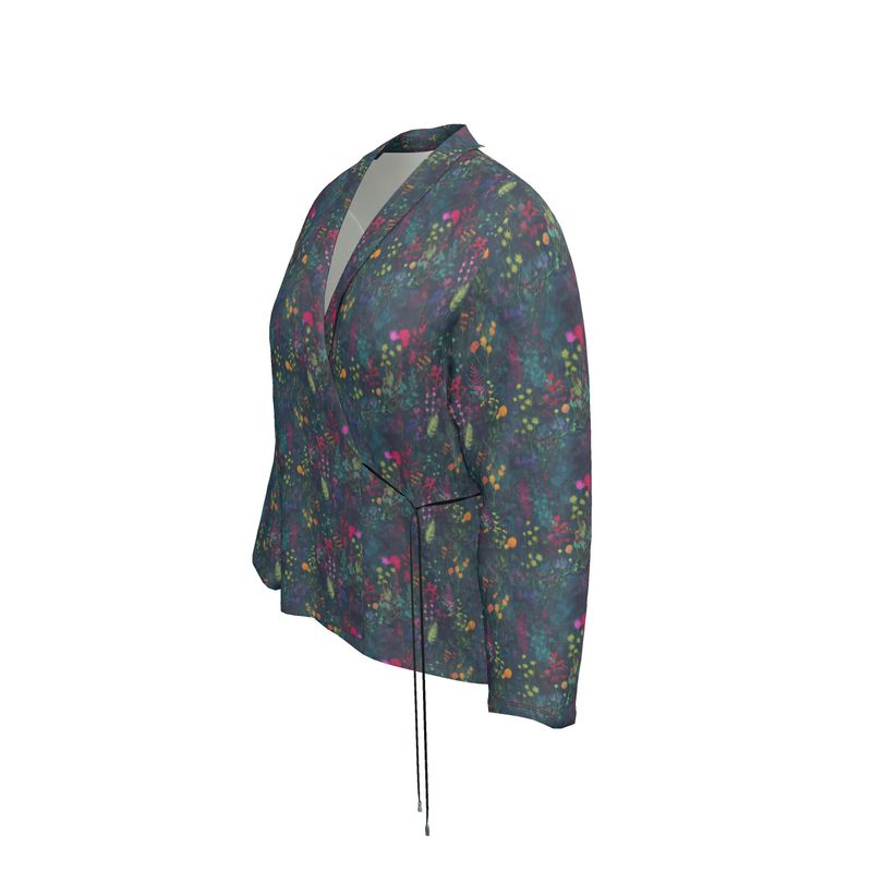 Blooming Meadow Wrap Blazer