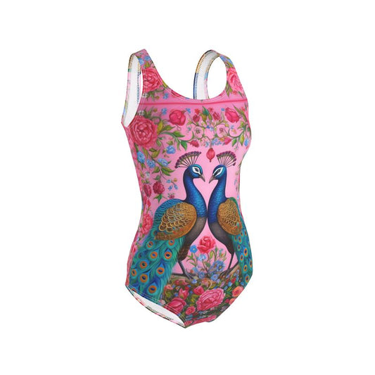 Peacocks and Posies Swimsuit