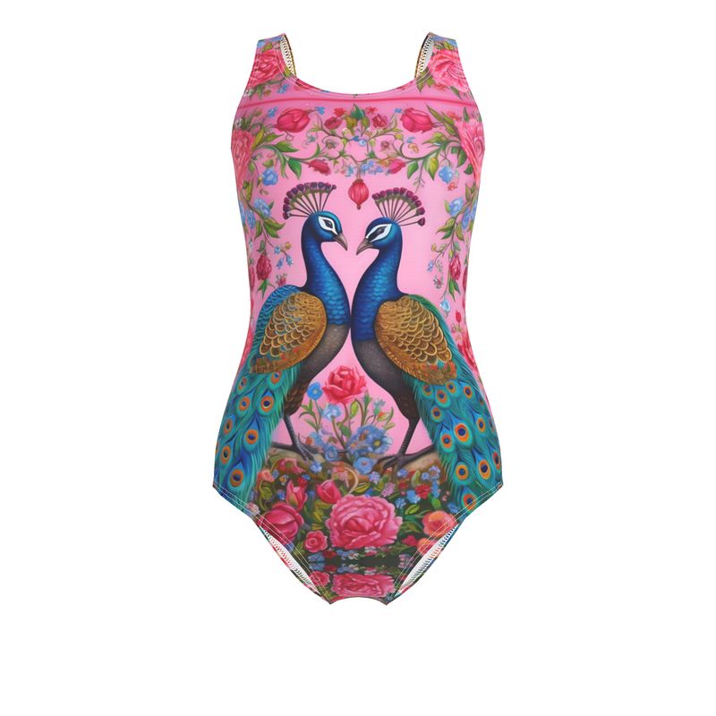 Peacocks and Posies Swimsuit