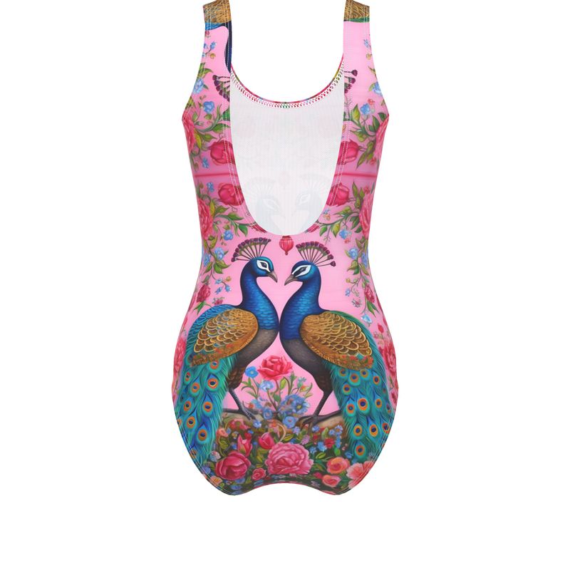 Peacocks and Posies Swimsuit