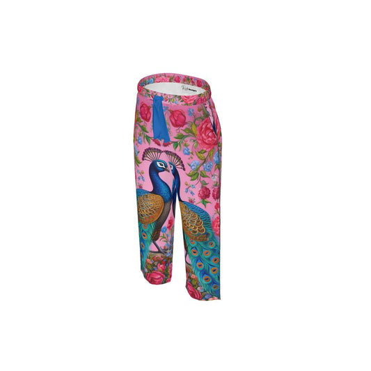 Peacocks and Posies Womens Luxury Pyjama Trousers