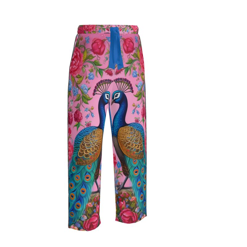 Peacocks and Posies Womens Luxury Pyjama Trousers