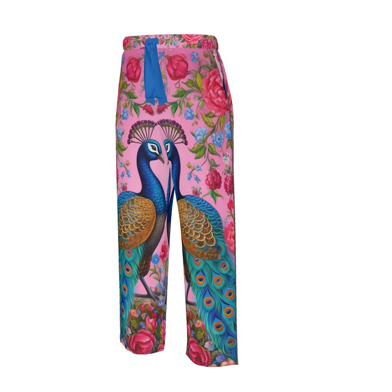 Peacocks and Posies Womens Luxury Pyjama Trousers