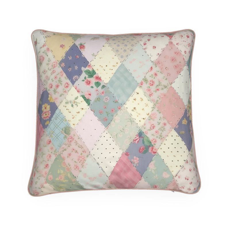 Harlequin Patchwork Cushions