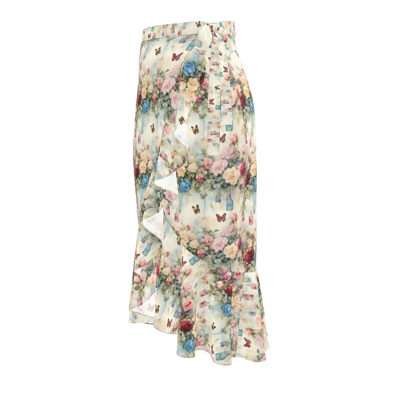 Shabby Chic Garden Flounce Skirt