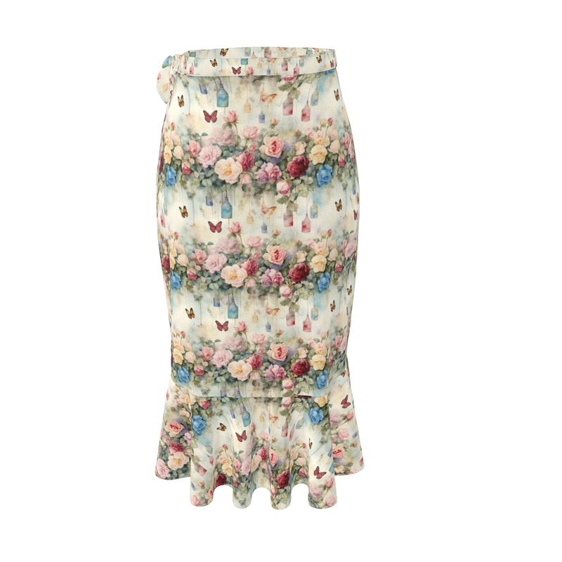 Shabby Chic Garden Flounce Skirt