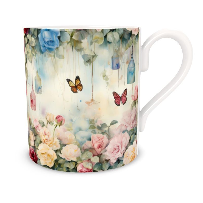 Shabby Chic Garden Bone China Mug