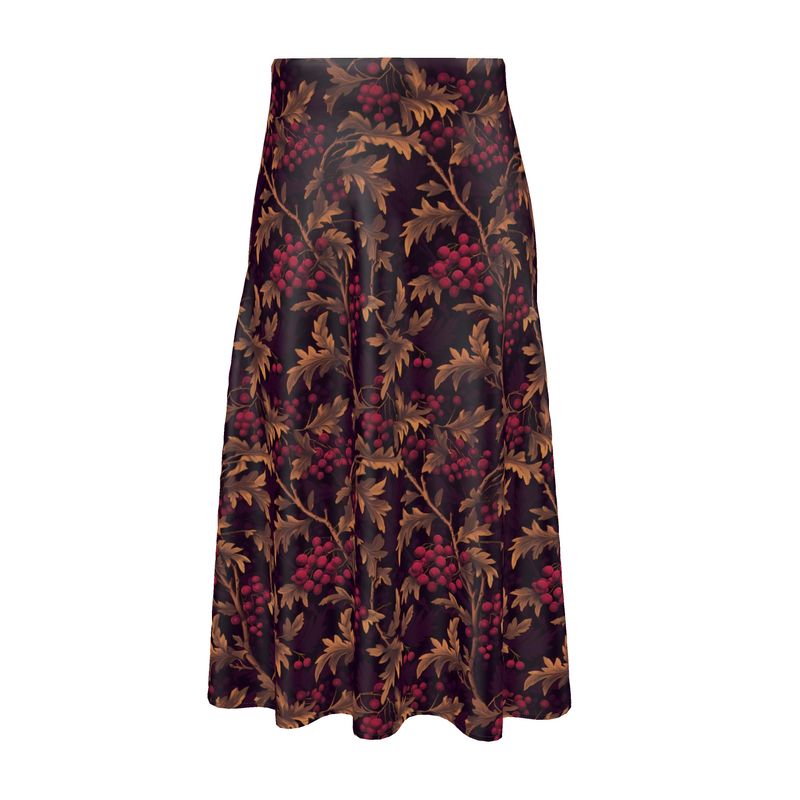 Autumn's Bounty Midi Skirt