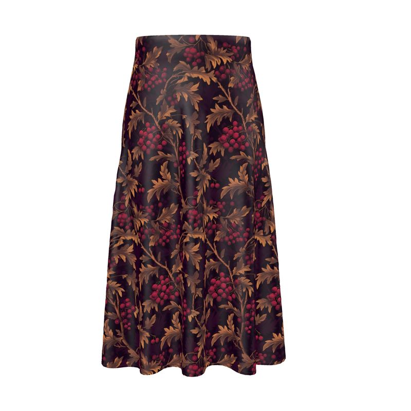 Autumn's Bounty Midi Skirt