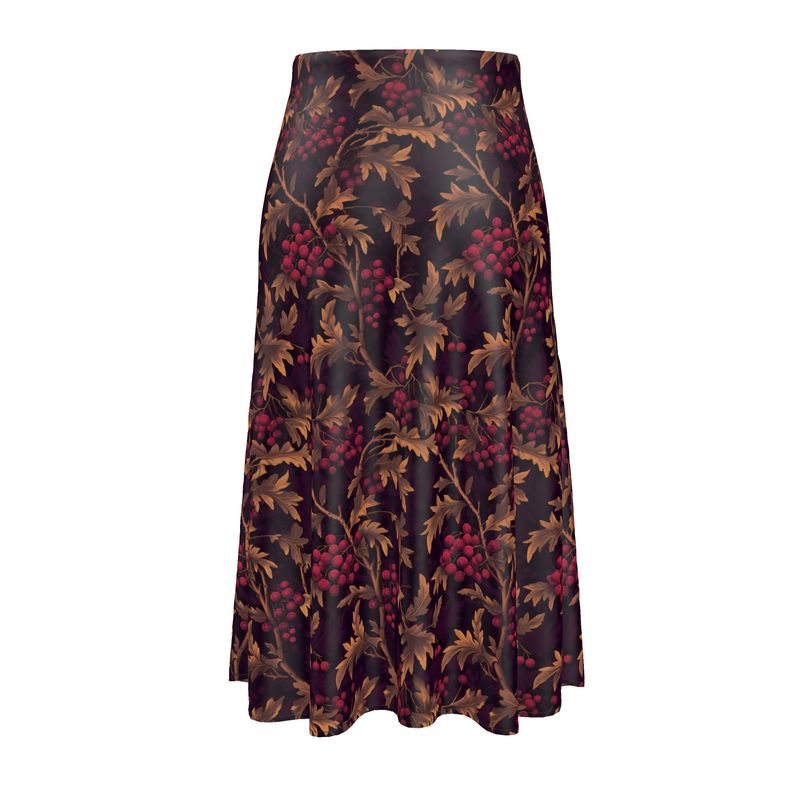 Autumn's Bounty Midi Skirt