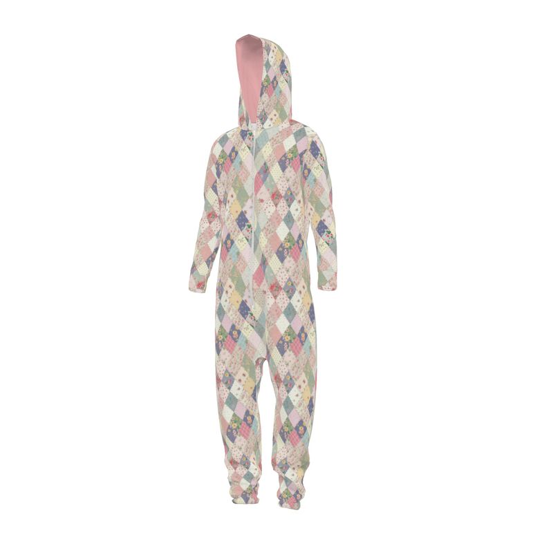 Harlequin Patchwork Onesie