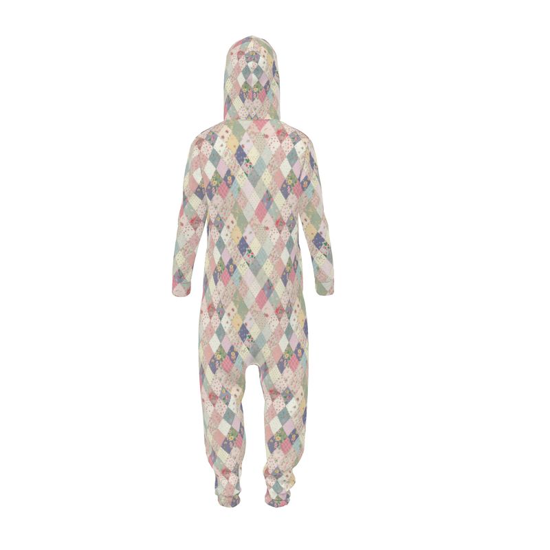 Harlequin Patchwork Onesie