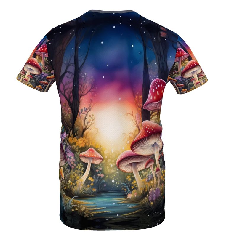 Enchanted Rainbow Forest Girls Premium T-Shirt