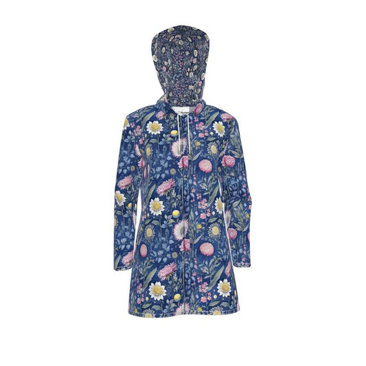 Dreamy Meadow Hooded Rain Mac