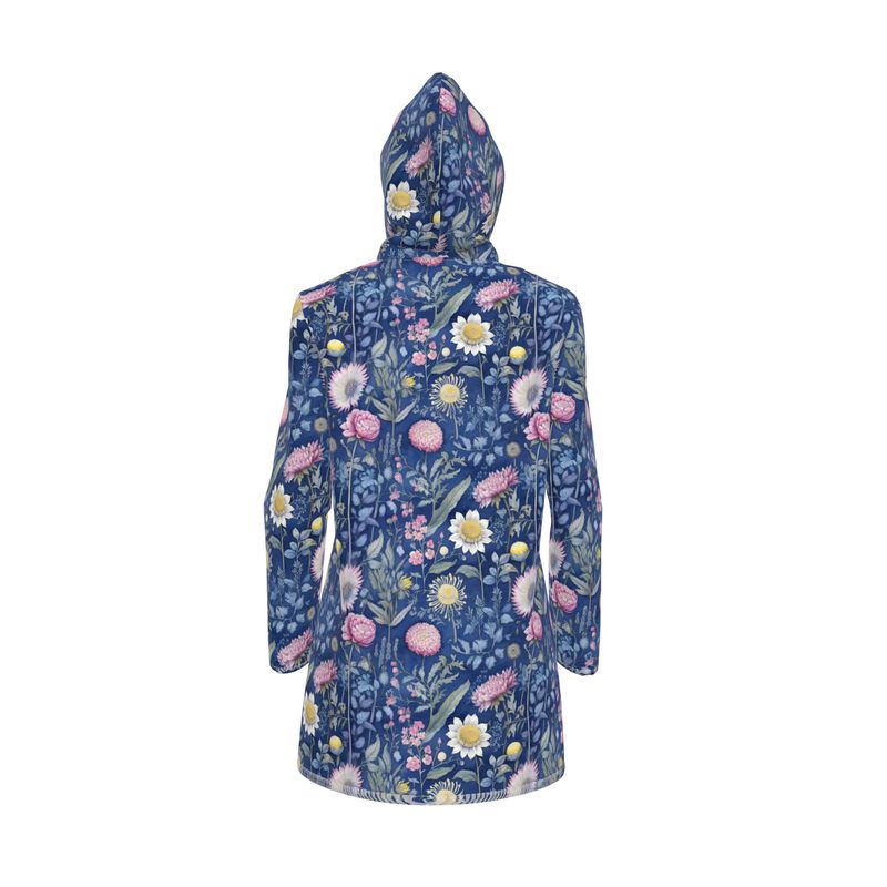 Dreamy Meadow Hooded Rain Mac